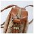 Céline CELINE Macadam Canvas Shoulder Bag PVC Beige Gold - vista 16