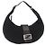 FENDI Mamma Baguette Shoulder Bag Nylon Black Silver