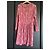 The Kooples Langes Kleid mit Blumenprint Pink Mehrfarben - Ansicht 5