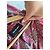 The Kooples Langes Kleid mit Blumenprint Pink Mehrfarben - Ansicht 7
