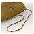 PRADA Chain Shoulder Bag Nylon Beige Gold - vista 7