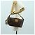 Céline CELINE Sac à main en toile Macadam PVC Cuir Marron Or - vue 27