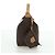Céline CELINE Sac à main en toile Macadam PVC Cuir Marron Or - vue 4