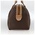 Céline CELINE Macadam Canvas Hand Bag PVC Leather Brown Gold - vista 4