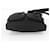 PRADA Shoulder Bag Nylon Black Silver - vista 5