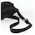 PRADA Shoulder Bag Nylon Black Silver - vista 7