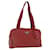 PRADA Tote Bag Nylon Red Silver
