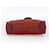 PRADA Tote Bag Nylon Red Silver - vista 5