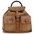 GUCCI Bamboo Backpack Suede Brown Gold 003 2058 0016 - vista 13