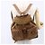 GUCCI Bamboo Backpack Suede Brown Gold 003 2058 0016 - vista 24