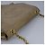 CHANEL Chain Shoulder Bag Lamb Skin Beige Gold CC - vista 6