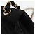 CHANEL Matelasse Chain Shoulder Bag Satin Black Gold CC - vista 15