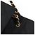 CHANEL Matelasse Chain Shoulder Bag Satin Black Gold CC - vista 18