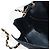 CHANEL Matelasse Chain Shoulder Bag Satin Black Gold CC - vista 22