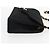 CHANEL Matelasse Chain Shoulder Bag Satin Black Gold CC - vista 6