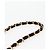 CHANEL Matelasse Chain Shoulder Bag Satin Black Gold CC - vista 9