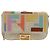 FENDI Zucca Canvas Micro Bucket Charm Multicolor Gold - vista 13