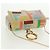 FENDI Zucca Canvas Micro Bucket Charm Multicolor Gold - vista 6