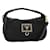 PRADA Hand Bag Nylon 2way Black Gold