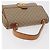 Céline CELINE Macadam Canvas Hand Bag PVC Beige Gold - vista 6