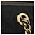PRADA Boston Bag Nylon Black Gold - vista 15