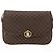 Céline CELINE Sac à épaule en toile Macadam PVC Cuir Marron Or - vue 13