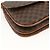 Céline CELINE Sac à épaule en toile Macadam PVC Cuir Marron Or - vue 15