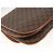 Céline CELINE Sac à épaule en toile Macadam PVC Cuir Marron Or - vue 17