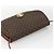 Céline CELINE Sac à épaule en toile Macadam PVC Cuir Marron Or - vue 6