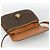 Céline CELINE Sac à épaule en toile Macadam PVC Cuir Marron Or - vue 9