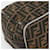 FENDI Zucca Canvas Hand Bag Brown Black - vista 15