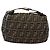 FENDI Zucca Canvas Hand Bag Brown Black - vista 2