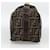 FENDI Zucca Canvas Hand Bag Brown Black - vista 3