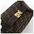 FENDI Zucca Canvas Hand Bag Brown Black - vista 6