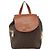 Céline CELINE Macadam Canvas Backpack PVC Leather Brown Gold - vista 13