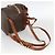Céline CELINE Macadam Canvas Backpack PVC Leather Brown Gold - vista 9