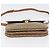 Céline CELINE Sac à épaule en toile Macadam PVC Beige Gold - vue 5