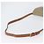 Céline CELINE Sac à épaule en toile Macadam PVC Beige Gold - vue 7