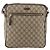 GUCCI GG Supreme Shoulder Bag PVC Beige Gold 201448 - view 13