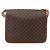 Céline CELINE Macadam Canvas Circle Shoulder Bag PVC Leather Brown Gold - vista 2