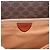 Céline CELINE Macadam Canvas Circle Shoulder Bag PVC Leather Brown Gold - vista 20