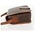 Céline CELINE Macadam Canvas Circle Shoulder Bag PVC Leather Brown Gold - vista 3