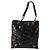 CHANEL Chain Tote Bag Patent Leather Black Gold CC - vista 2