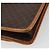 Céline CELINE Macadam Canvas Medallion Shoulder Bag PVC Leather Brown Gold - vista 16