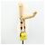 Miu Miu Shoulder Bag Leather Yellow - vista 20