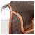 Céline CELINE Macadam Canvas Circle Shoulder Bag PVC Leather Brown Gold - vista 19