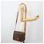 Céline CELINE Macadam Canvas Circle Shoulder Bag PVC Leather Brown Gold - vista 25