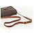 Céline CELINE Macadam Canvas Circle Shoulder Bag PVC Leather Brown Gold - vista 7