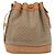 Céline CELINE Macadam Canvas Shoulder Bag PVC Beige Gold - vista 2