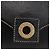 Céline CELINE Circle Shoulder Bag Leather Black Gold - vista 17